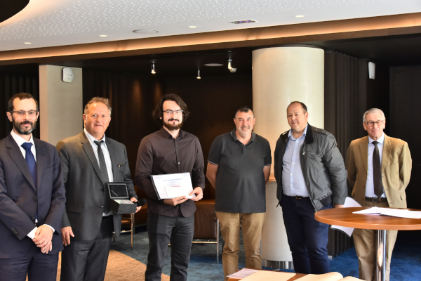 Le major de promotion CFA Delépine 2019 en BTS Electrotechnique